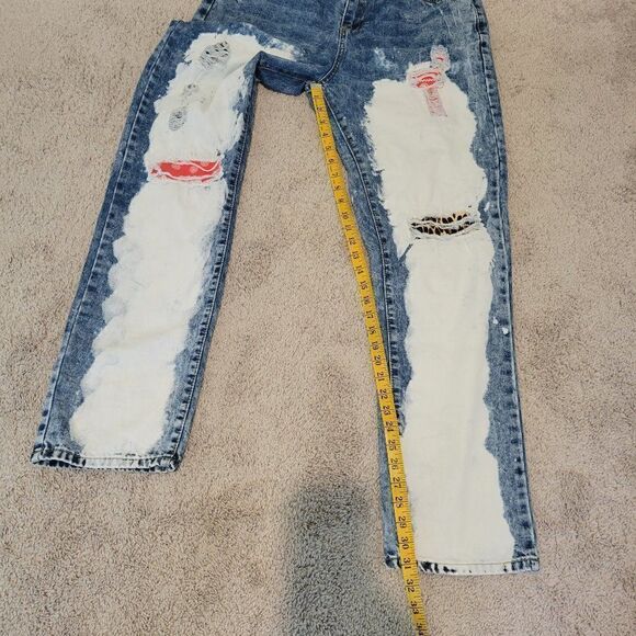 Misslook denim size 2xl  with whiteness and raggedness. - Picture 11 of 11